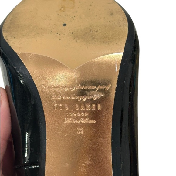 Ted Baker London Black Patent Heels - Picture 8 of 13
